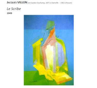 Le Scribe de Jacques Villon