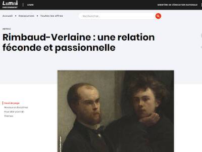 Rimbaud-Verlaine : une relation féconde et passionnelle