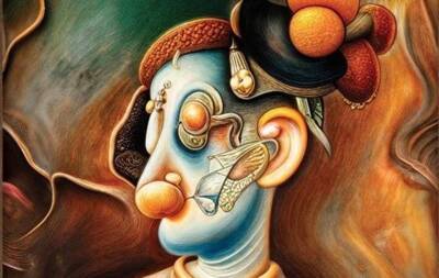 Tableau surréaliste réalisé par le collectif Obvious à l'aide de l'intelligence artificielle