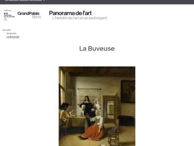 La Buveuse de Pieter De Hooch