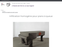 Infiltration homogène pour piano à queue de Joseph Beuys