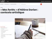 Mes Forêts d'Hélène Dorion - Contexte artistique