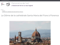 Le Dôme de la cathédrale Santa Maria del Fiore à Florence