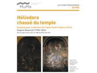 Héliodore chassé du temple, esquisse pour la peinture de l’église Saint-Sulpice par Eugène Delacroix