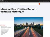 "Mes forêts" d'Hélène Dorion : contexte historique