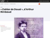 Cahier de Douai d'Arthur Rimbaud