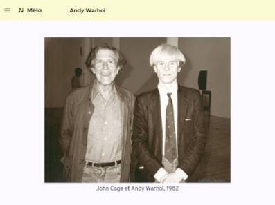 Andy Warhol (et la musique)