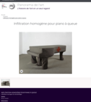 Infiltration homogène pour piano à queue de Joseph Beuys
