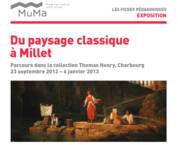 Du paysage classique à Millet