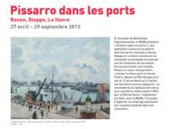 Pissarro dans les ports