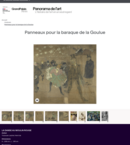 Panneaux pour la baraque de la Goulue de Toulouse-Lautrec