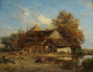 ZIEM F&eacute;lix, La Chaumi&egrave;re