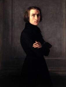 Portrait de Franz Liszt (1811-1886), compositeur et pianiste par Henri Lehmann - 1839 - CC0 Paris Musées / Musée Carnavalet – Histoire de Paris