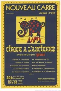 Cirque à l'ancienne avec le cirque Grüss - BnF, département Arts du spectacle