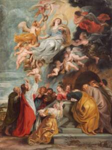 L'Assomption de la Vierge par Pierre Paul Rubens - National Gallery of Art (Washington)