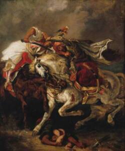 Le Combat du Giaour et du Pacha, par Eugène Delacroix - 1835 - Petit Palais, musée des Beaux-arts de la Ville de Paris