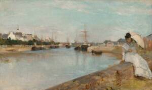 Le Port de Lorient (1869) - Berthe Morisot