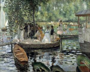 La Grenouillère - Pierre-Auguste Renoir - Nationalmuseum (Stockholm)