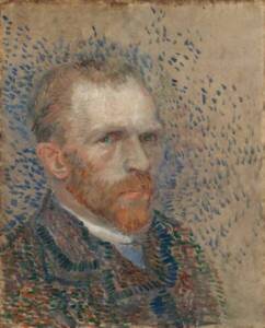 Autoportrait (1887) de Vincent Van Gogh - Van Gogh Museum, Amsterdam (Vincent van Gogh Foundation)