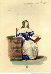 Madeleine de Scudéry par Charles Chasselat - Bibliothèque municipale du Havre - Gallica