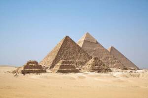 Les Pyramides de Gizeh, Egypte