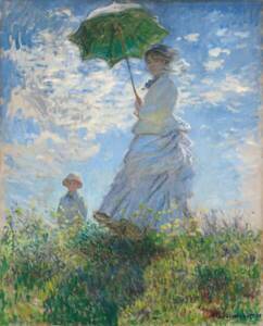 La Promenade ou La Femme à l'ombrelle - Claude Monet - 1875 - National Gallery of Art