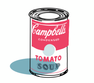 Campbell's soups - d'après Andy Warhol