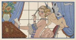 Les Liaisons dangereuses de Choderlos de Laclos - illustration de George Barbier - Bibliothèque nationale de France - Gallica