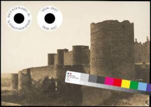 Les remparts de Carcassonne photographi&eacute;s par Gustave Le Gray