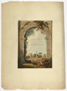 Exemple de couverture d’un récit de voyage publié en 1796, M Dubourg, Metropolitan Museum of Art, COO