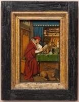 Saint Jérôme dans sa cellule (vers 1435) - Jan van Eyck - Detroit Institute of Arts, City of Detroit Purchase, 25.4.