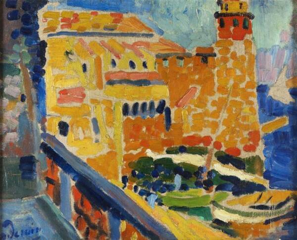André Derain, Le phare de Collioure, 1905 - © Adagp, Paris, 2025