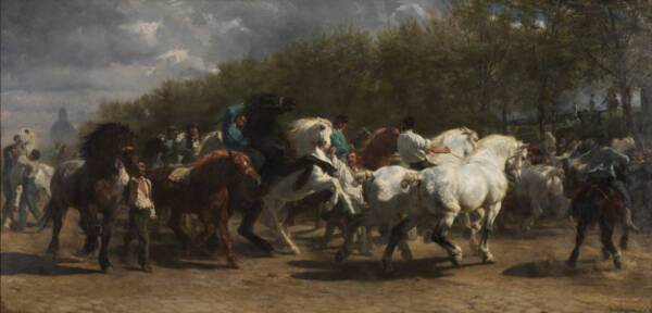 Le March&eacute; aux chevaux de Rosa Bonheur